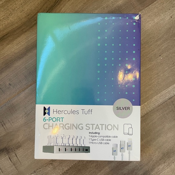 Hercules Tuff 6-Port Charging Station - Picture 1 of 4